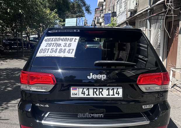 Jeep Grand Cherokee 2017 — լուսանկար 6