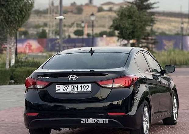 Hyundai Elantra 2014 — լուսանկար 3