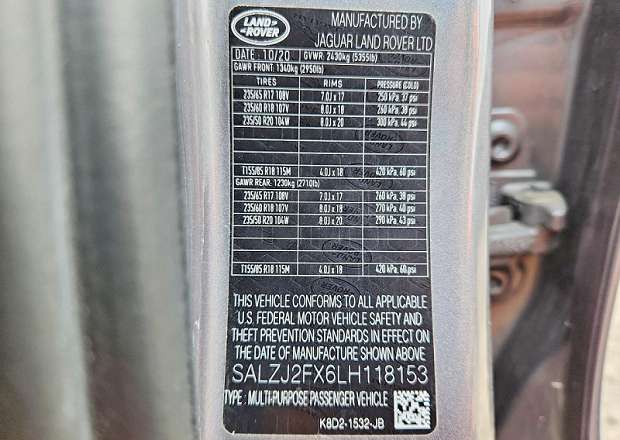 Land Rover Range Rover Evoque