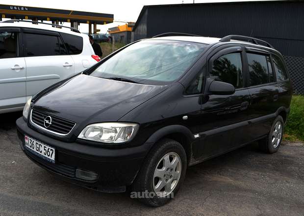 Opel Zafira 1999 — լուսանկար 3