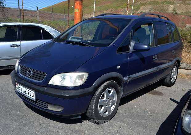 Opel Zafira 2000 — լուսանկար 2