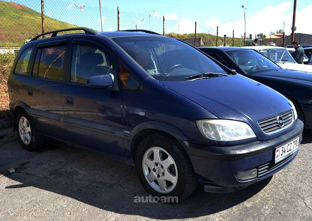 Opel Zafira 2000 — լուսանկար 3