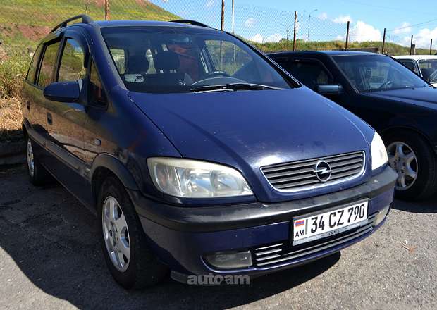 Opel Zafira 2000 — լուսանկար 1