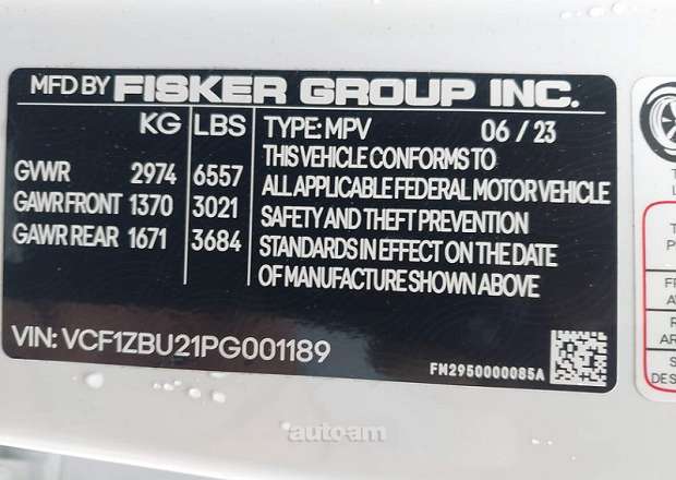 Fisker Ocean One