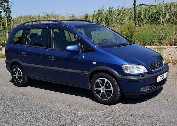 Opel Zafira 2002 — լուսանկար 4