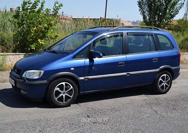 Opel Zafira 2002 — լուսանկար 5
