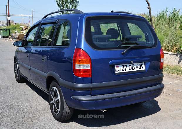 Opel Zafira 2002 — լուսանկար 15