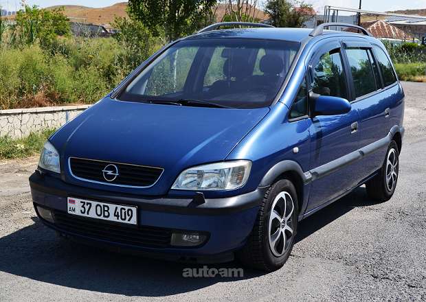 Opel Zafira 2002 — լուսանկար 3