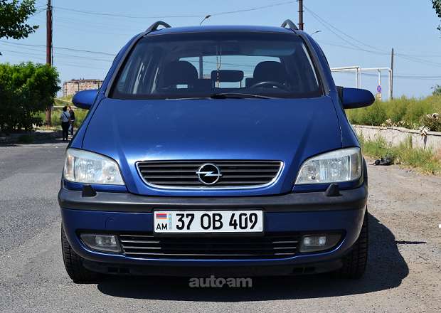 Opel Zafira 2002 — լուսանկար 2