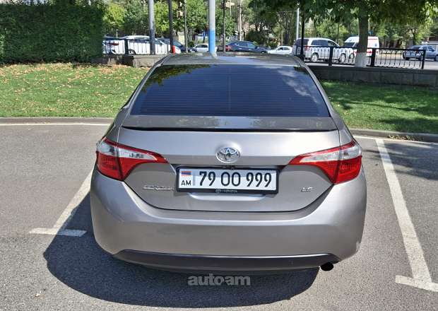 Toyota Corolla 2016 — լուսանկար 5