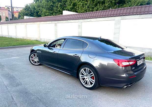 Maserati Quattroporte 2017 — լուսանկար 4