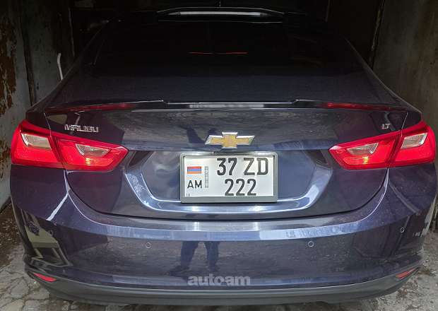 Chevrolet Malibu 2017 — լուսանկար 11