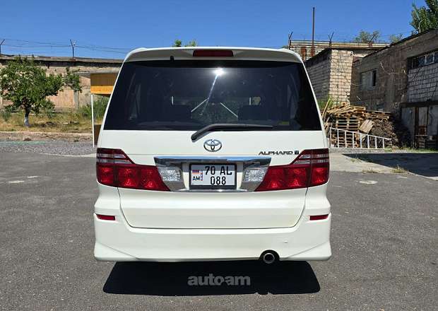 Toyota Alphard 2005 — լուսանկար 8