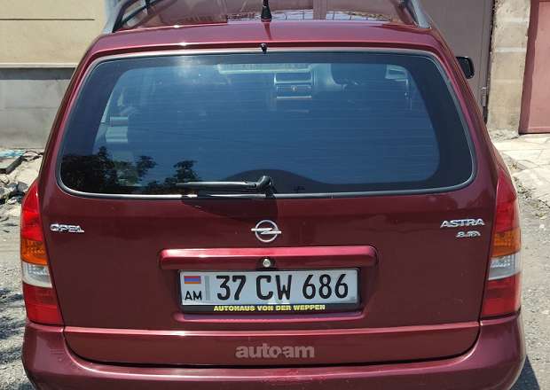 Opel Astra 1998 — լուսանկար 7