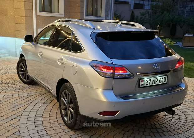 Lexus RX 350 F Sport 2013 — լուսանկար 8