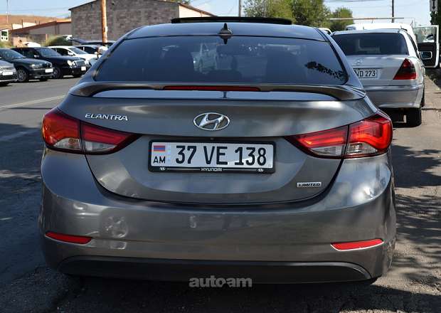 Hyundai Elantra 2014 — լուսանկար 14