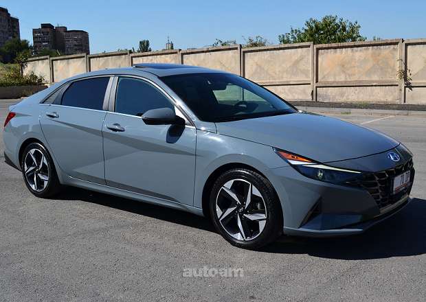 Hyundai Elantra 2021 — լուսանկար 3