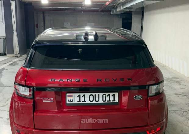 Land Rover Range Rover Evoque 2017 — լուսանկար 4