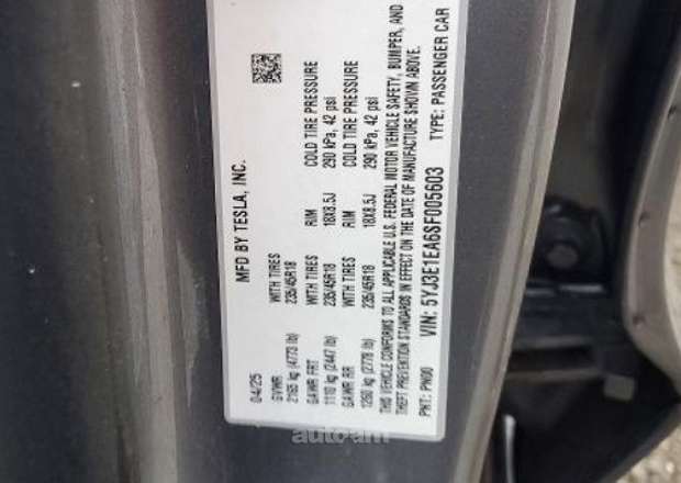 Tesla Model 3 2025 — լուսանկար 11