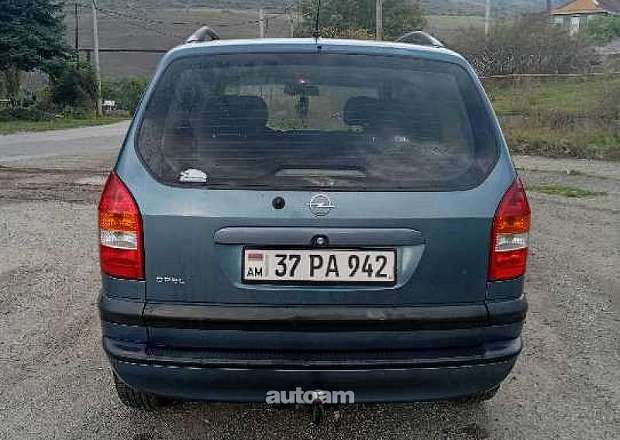 Opel Zafira 1999 — լուսանկար 3
