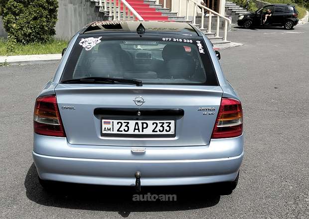 Opel Astra 1999 — լուսանկար 5