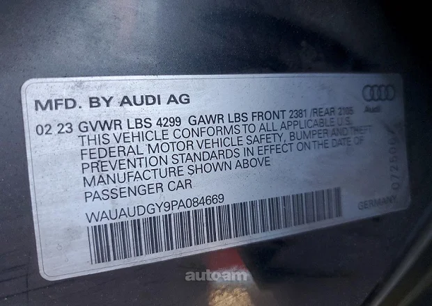 Audi A3 2023 — լուսանկար 9